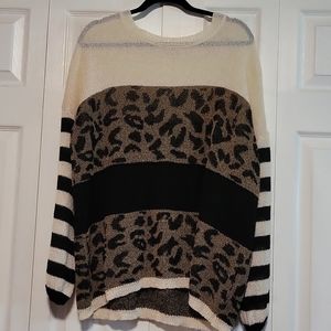 Pink Lily sweater Size S